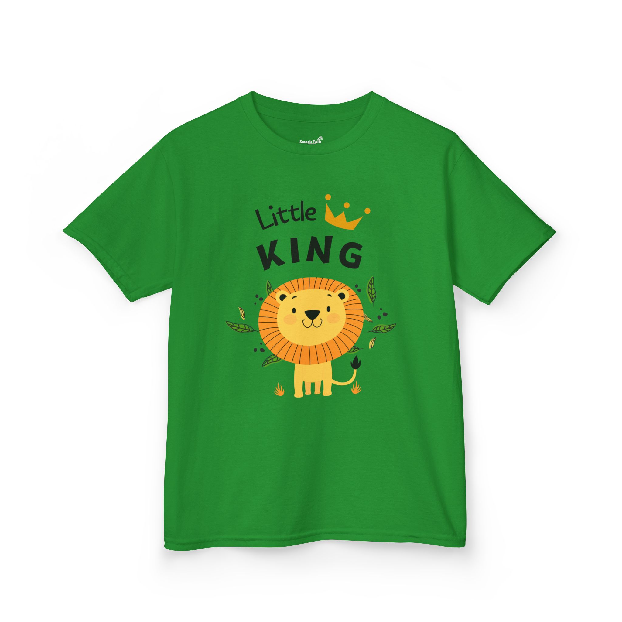little king kids tee with lion design little king kids tee with lion design