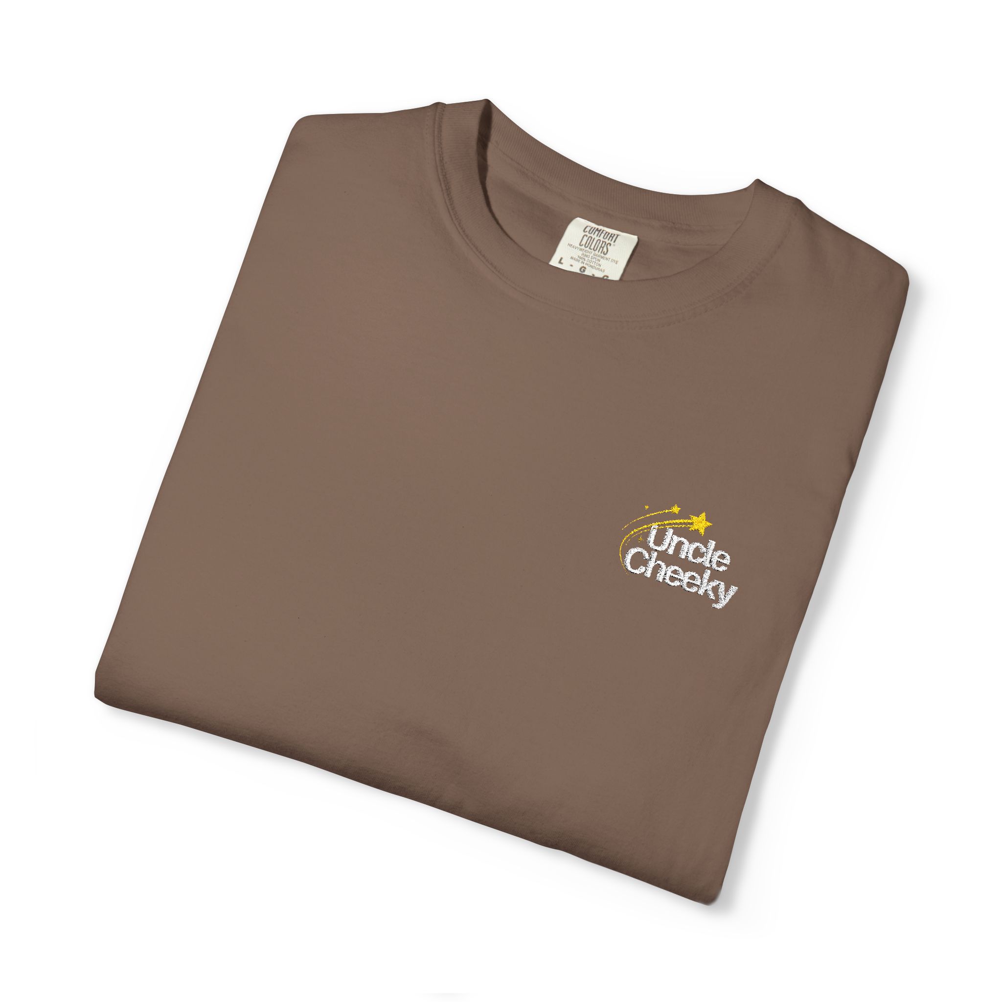 uncle cheeky “sunshine” garment dyed t shirt uncle cheeky “sunshine” garment dyed t shirt