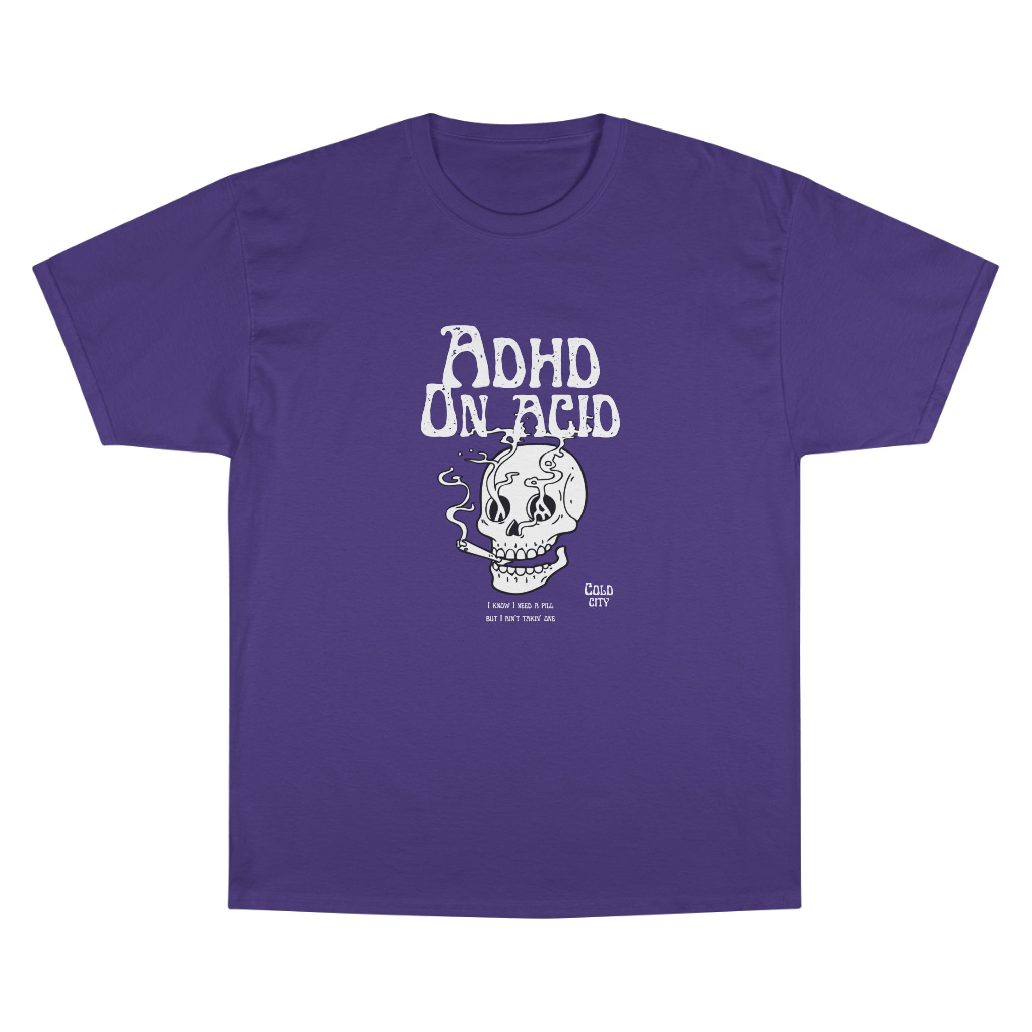 champion t shirt adhd on acid for the neurodivergent folks or stoners but hey who’s judging right? champion t shirt adhd on acid for the neurodivergent folks or stoners but hey who’s judging right?