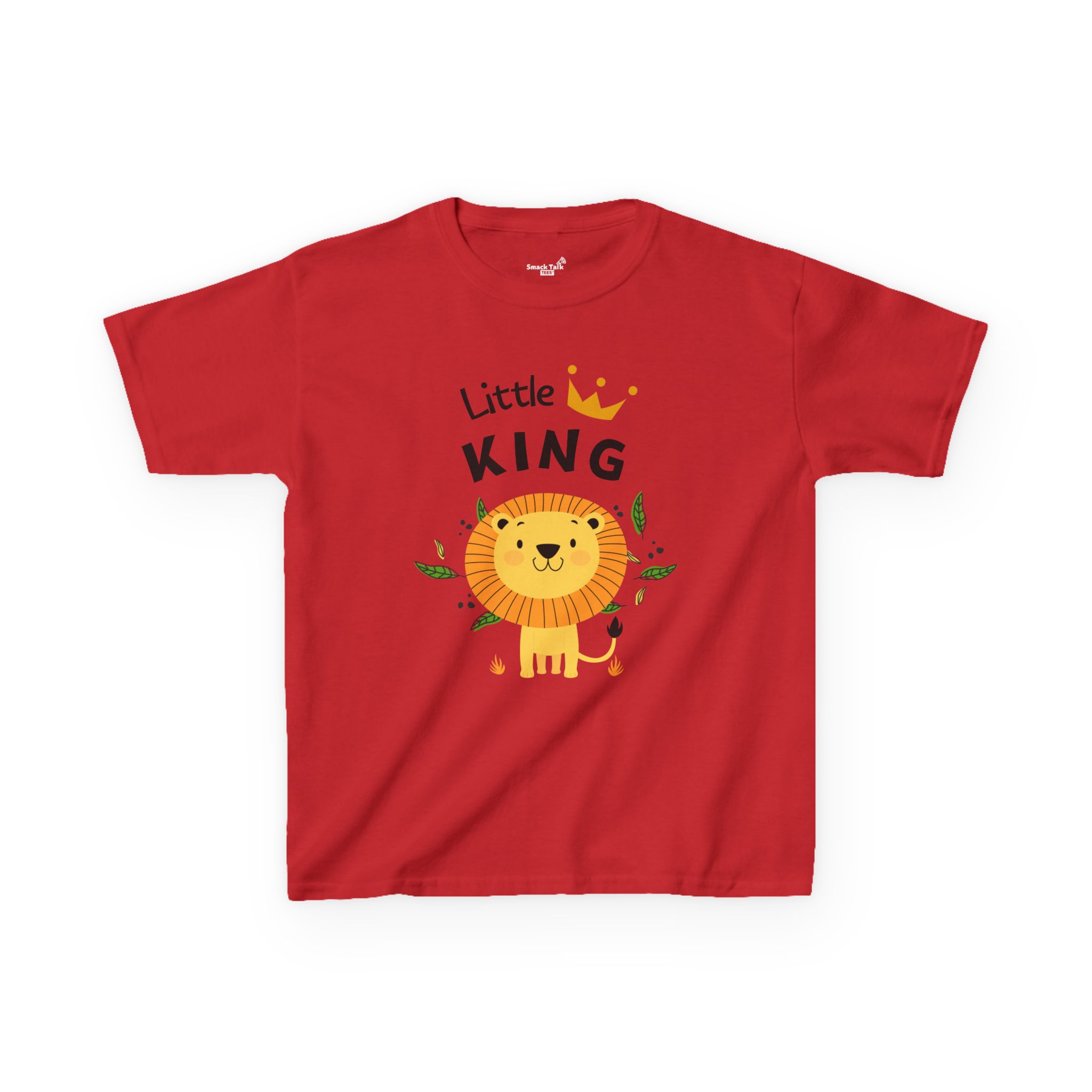 little king kids tee with lion design little king kids tee with lion design