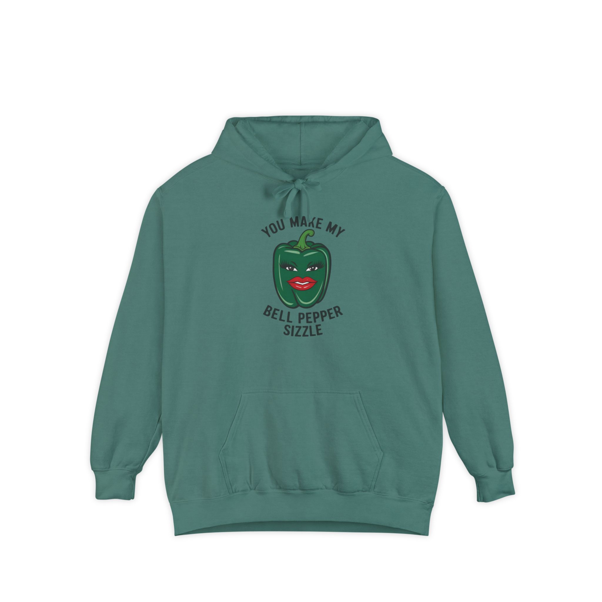 funny bell pepper sizzle hoodie, cute unisex garment dyed sweatshirt, chef gift, cooking humor, foodie apparel, unique gift idea funny bell pepper sizzle hoodie, cute unisex garment dyed sweatshirt, chef gift, cooking humor, foodie apparel, unique gift idea