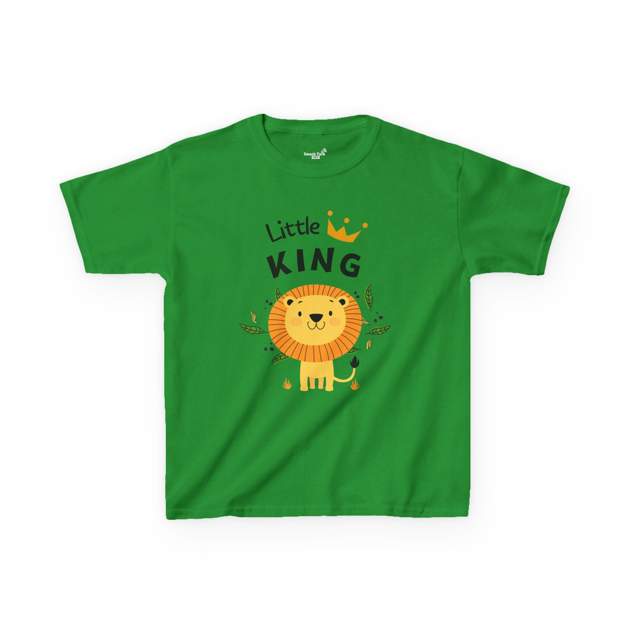 little king kids tee with lion design little king kids tee with lion design