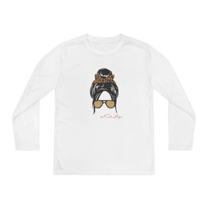 trendy youth long sleeve tee, stylish tees for kids, fashionable outfits, unique gift ideas for birthdays, motivational apparel