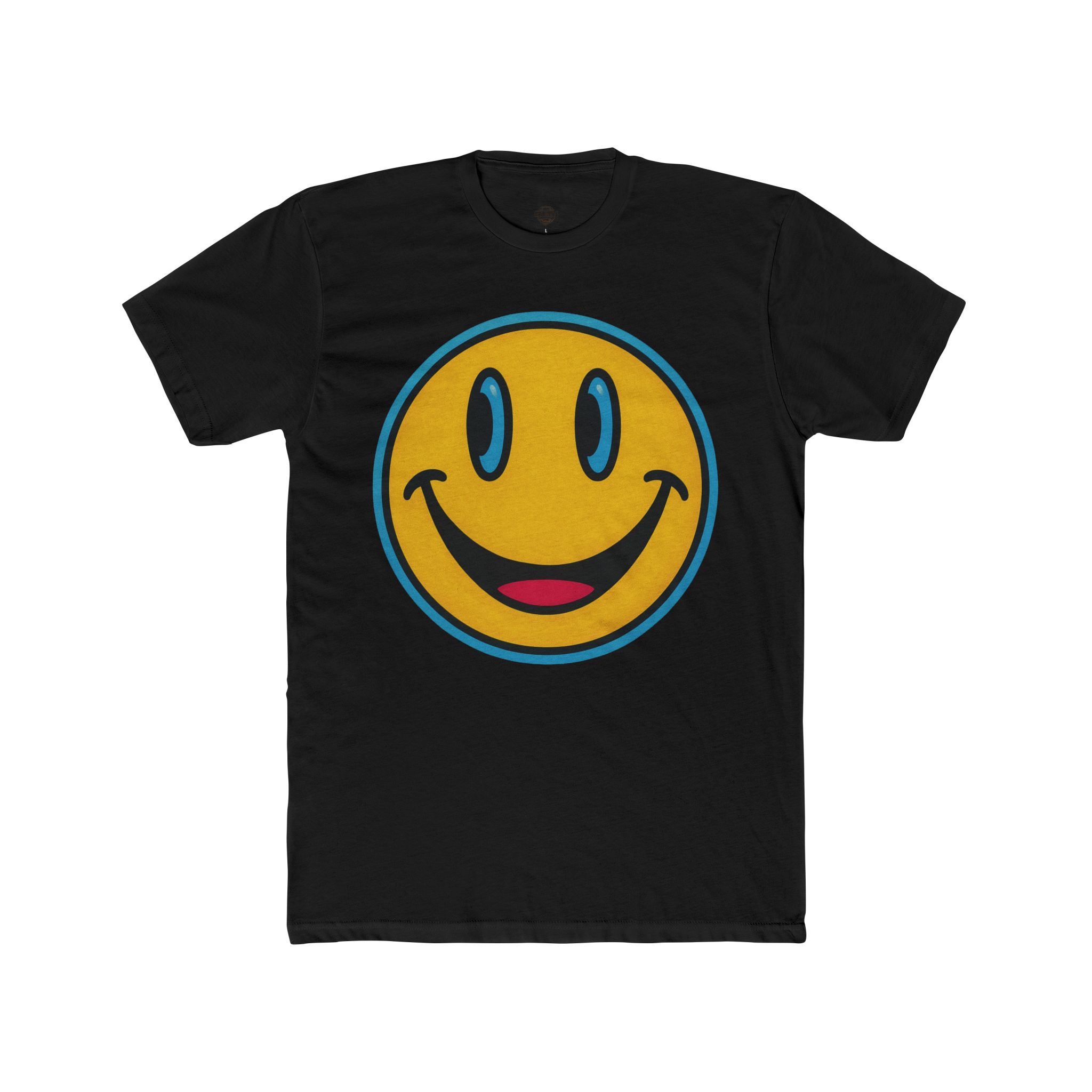happy vibes unisex cotton crew tee, graphic tee, festival outfit, casual wear, gift for friends, summer top happy vibes unisex cotton crew tee, graphic tee, festival outfit, casual wear, gift for friends, summer top