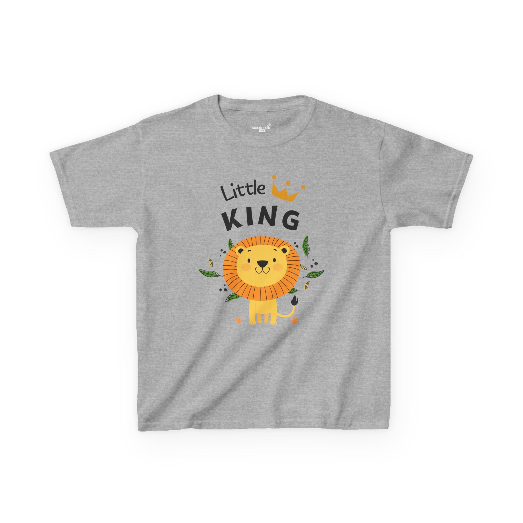 little king kids tee with lion design little king kids tee with lion design
