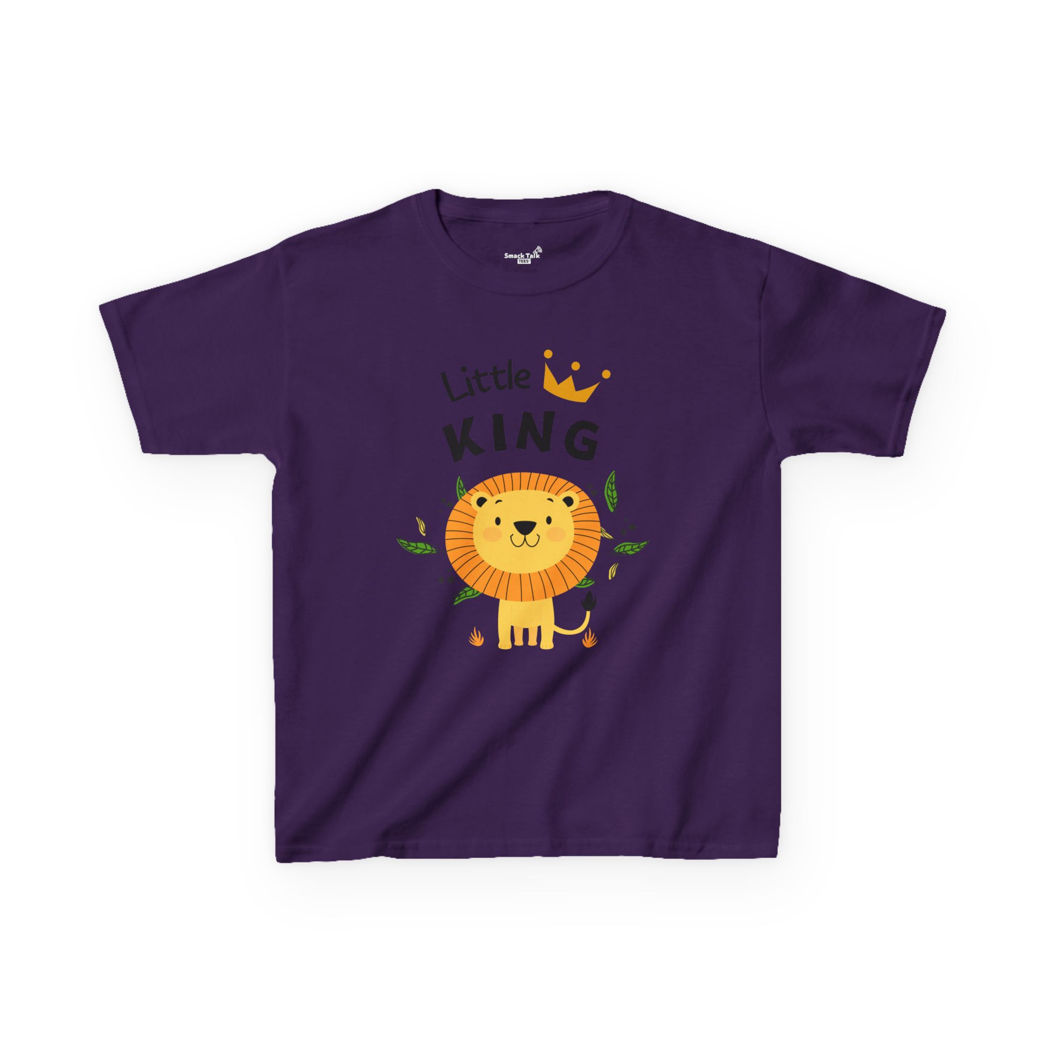 little king kids tee with lion design little king kids tee with lion design