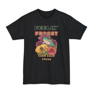 smack talk “leap trick” frog inspired graphic tee