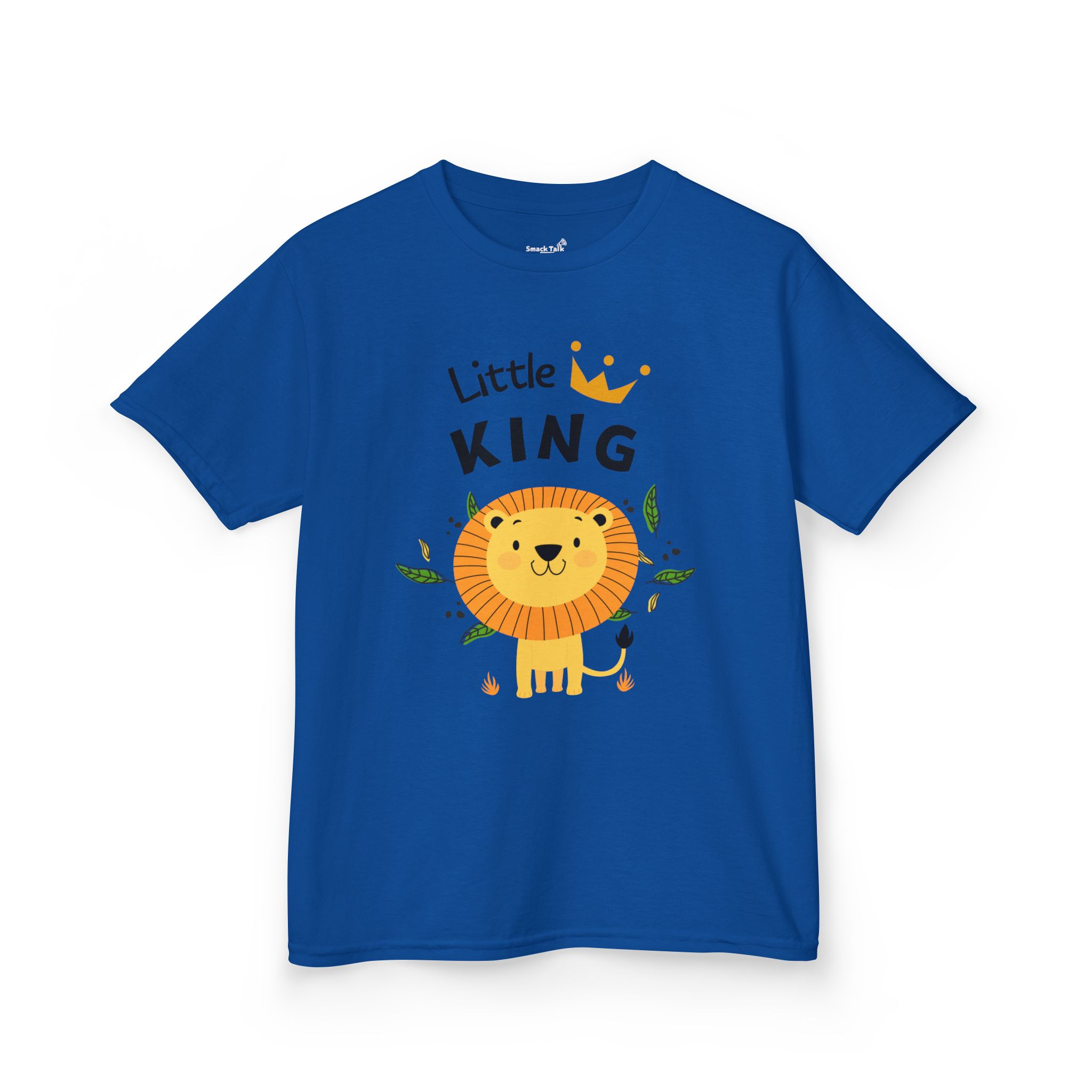 little king kids tee with lion design little king kids tee with lion design