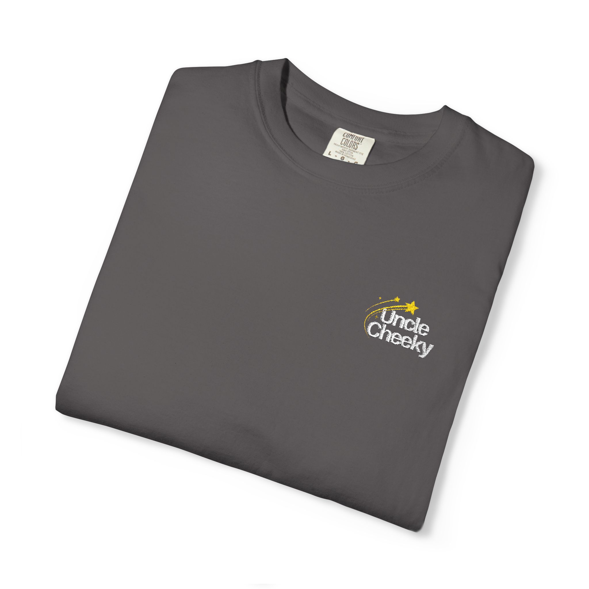 uncle cheeky “sunshine” garment dyed t shirt uncle cheeky “sunshine” garment dyed t shirt