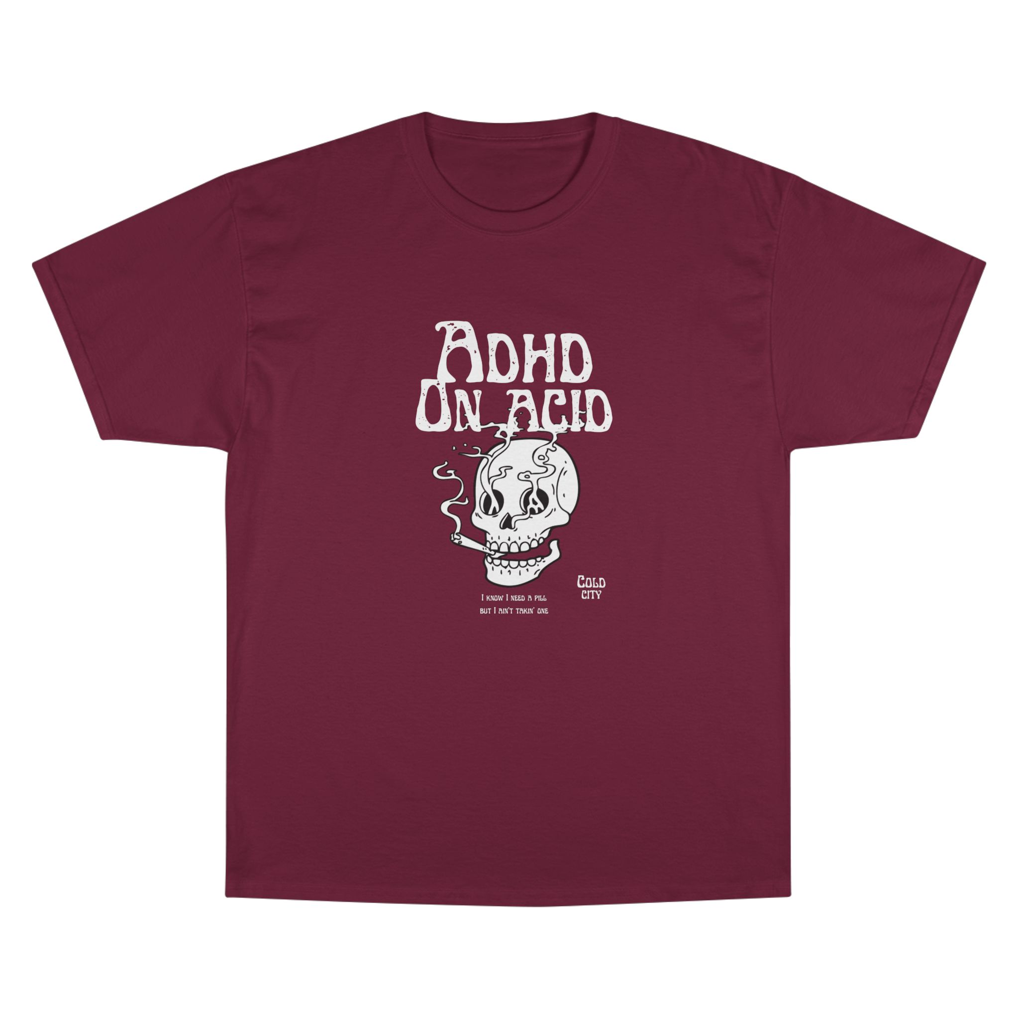 champion t shirt adhd on acid for the neurodivergent folks or stoners but hey who’s judging right? champion t shirt adhd on acid for the neurodivergent folks or stoners but hey who’s judging right?