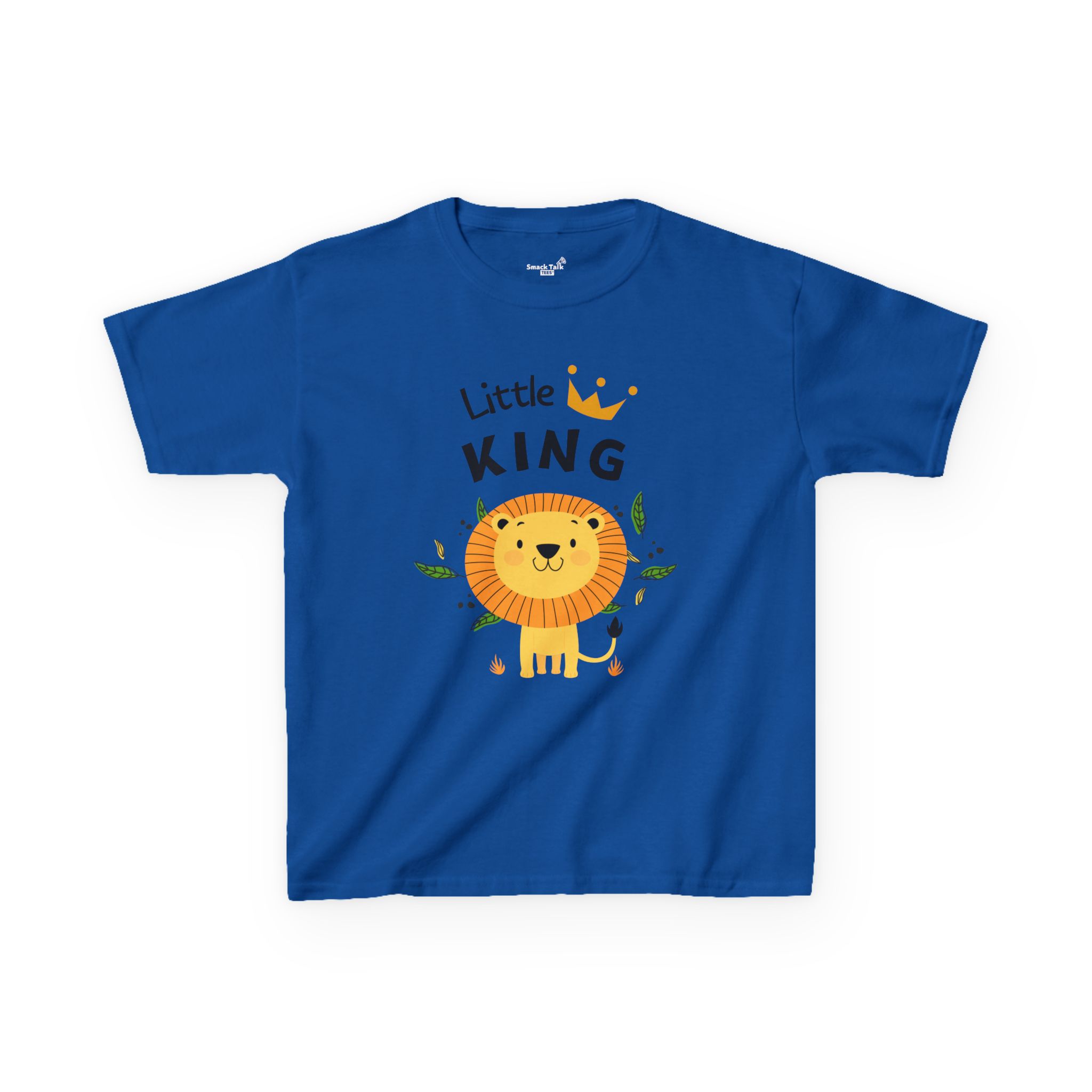 little king kids tee with lion design little king kids tee with lion design