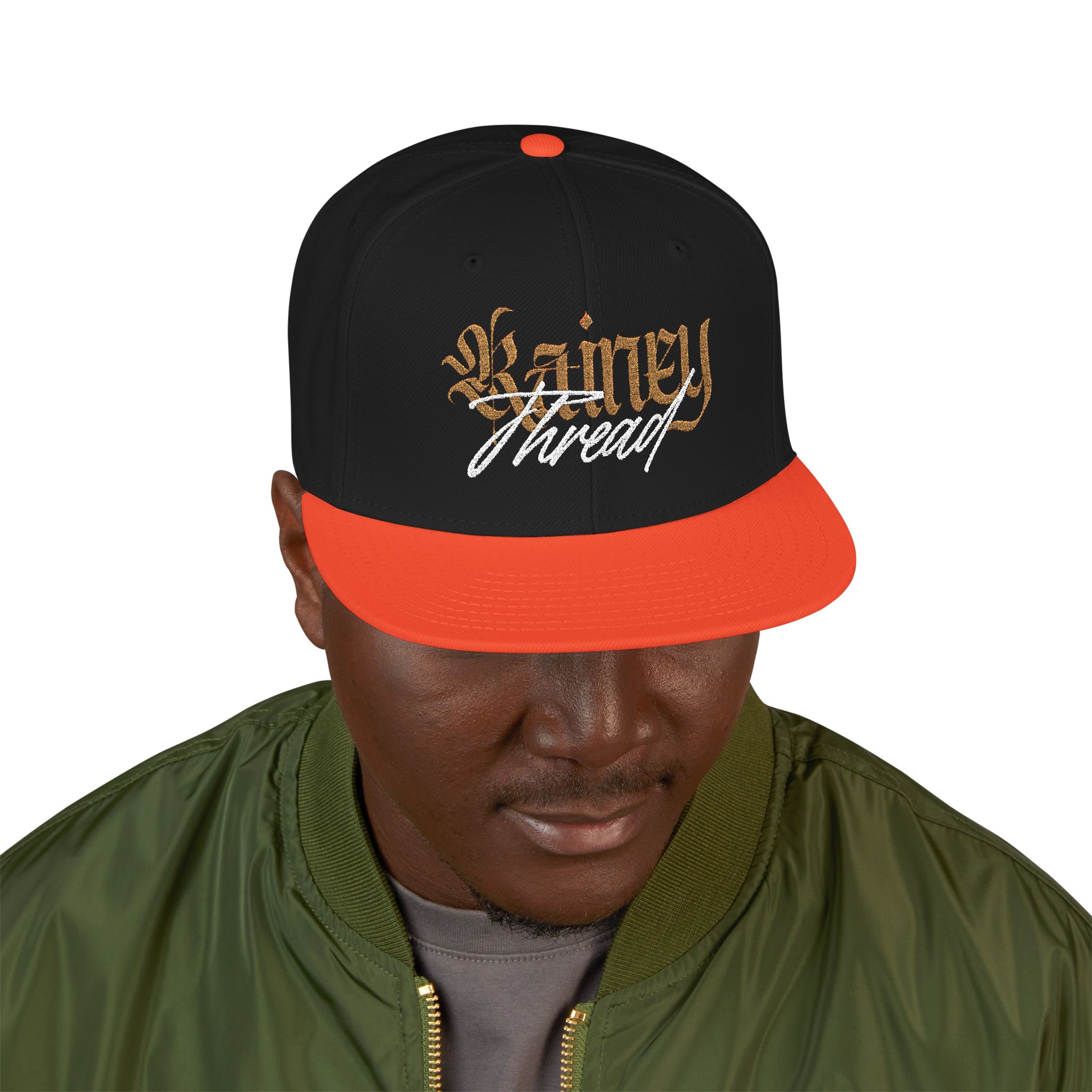 rainey thread stylish embroidered snapback hat, trendy cap for streetwear, casual summer accessory, perfect for gifts, unisex fashion rainey thread stylish embroidered snapback hat, trendy cap for streetwear, casual summer accessory, perfect for gifts, unisex fashion