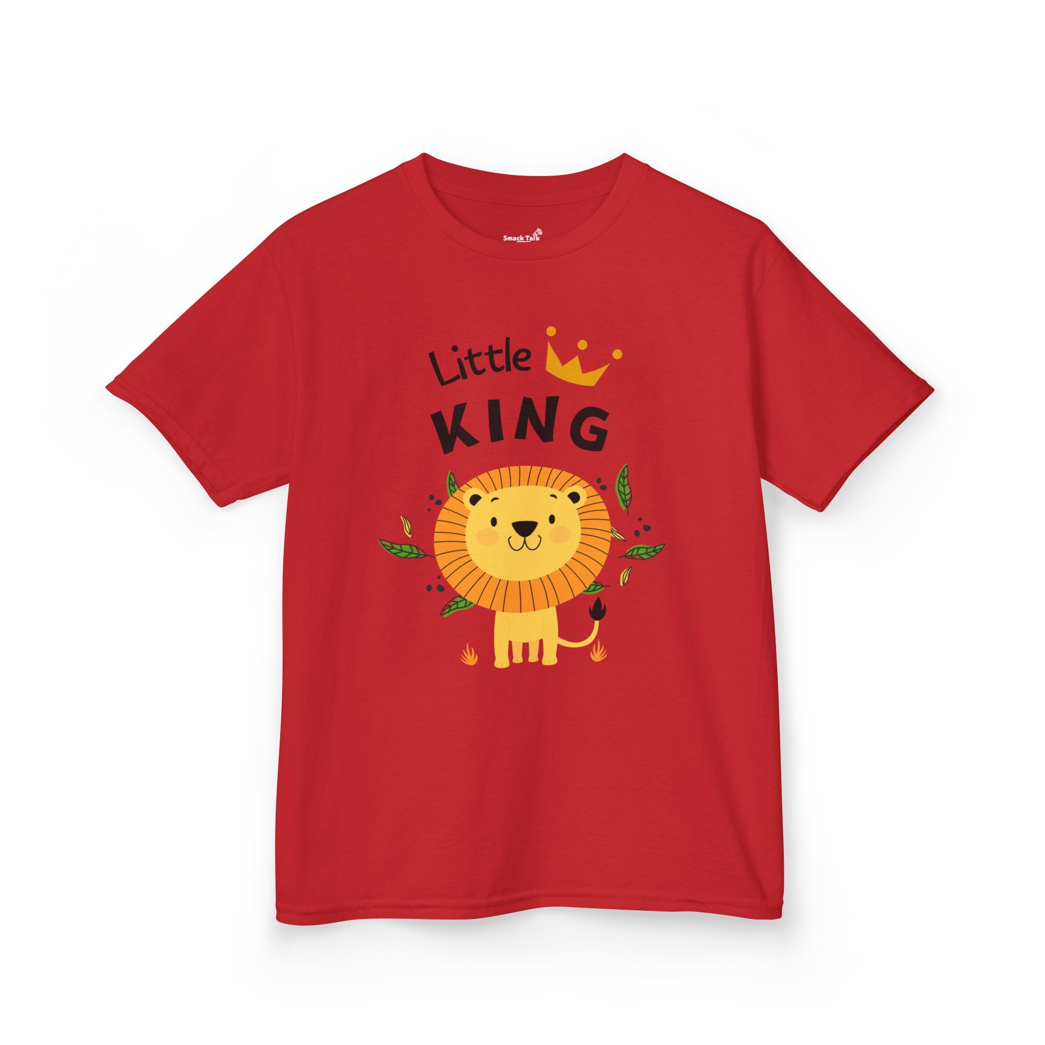 little king kids tee with lion design little king kids tee with lion design