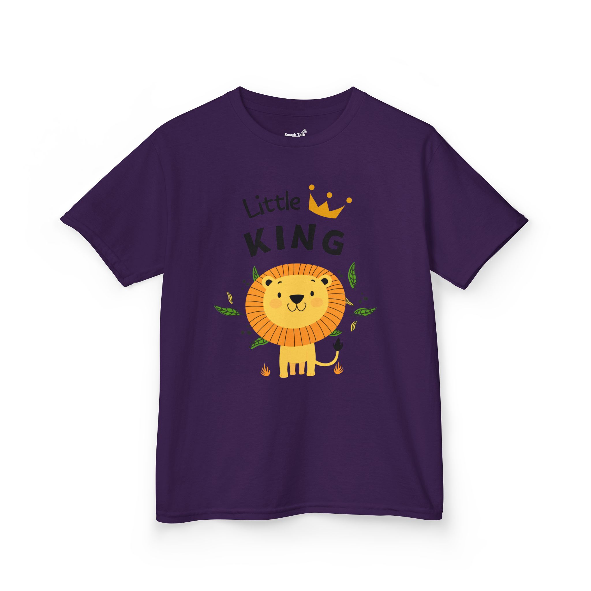 little king kids tee with lion design little king kids tee with lion design