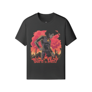 anime devilish humor "burn in hell"