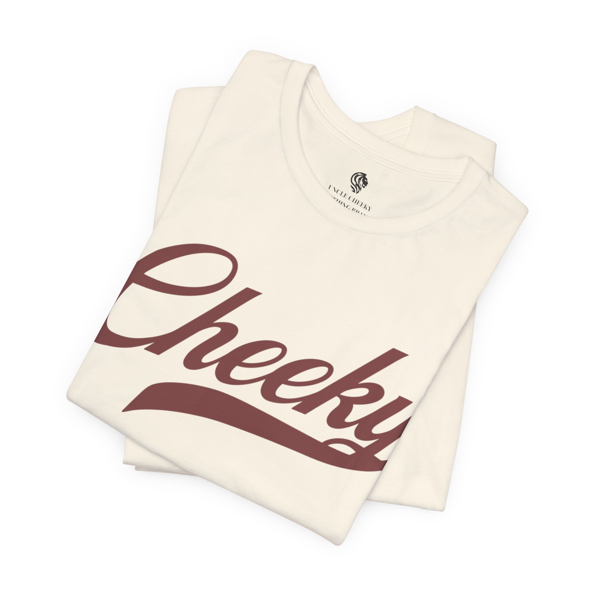 maroon logo cheeky tee comfortable unisex jersey tee maroon logo cheeky tee comfortable unisex jersey tee