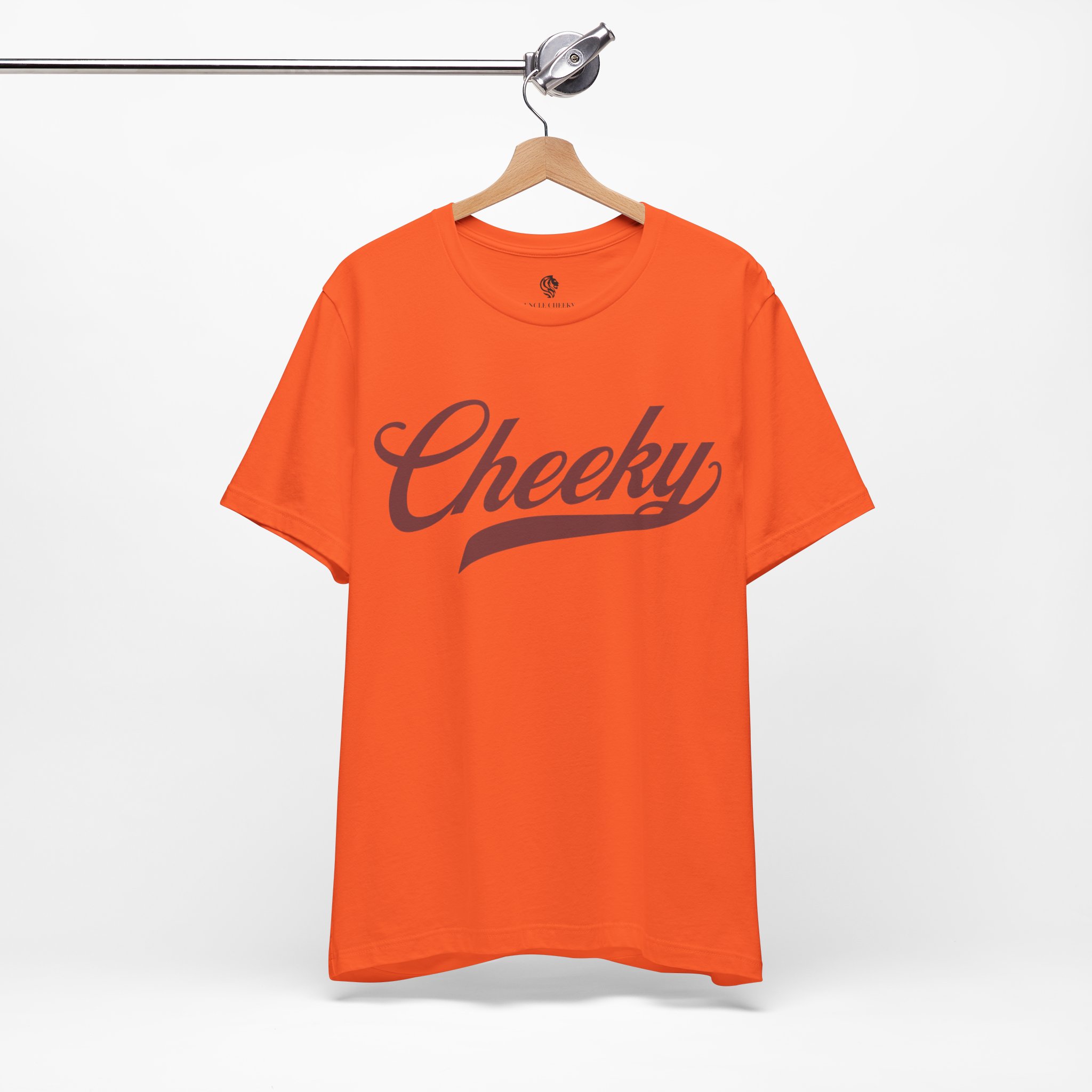 maroon logo cheeky tee comfortable unisex jersey tee maroon logo cheeky tee comfortable unisex jersey tee