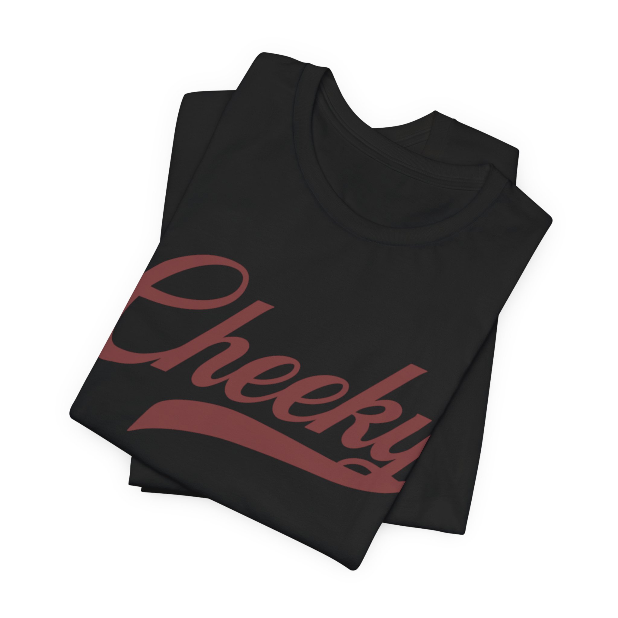 maroon logo cheeky tee comfortable unisex jersey tee maroon logo cheeky tee comfortable unisex jersey tee