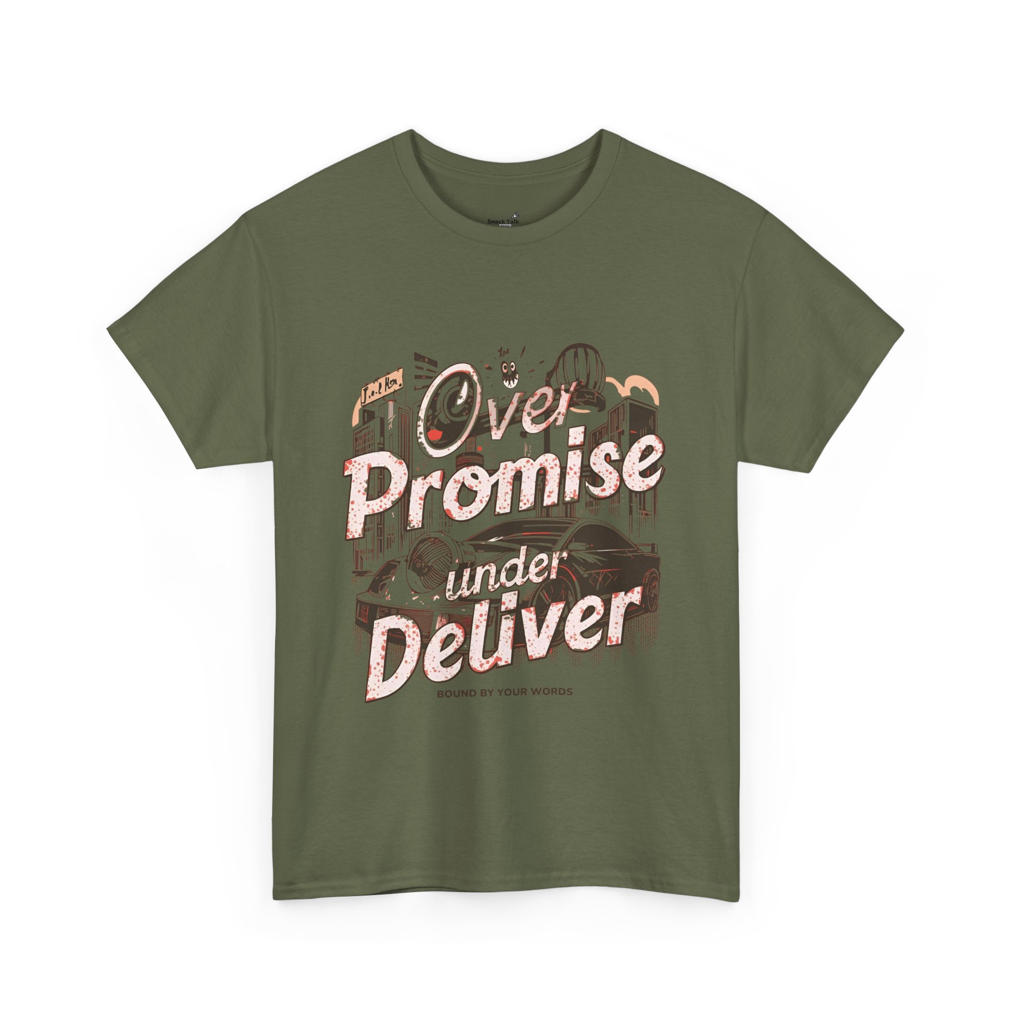 graphic tee over promise under deliver graphic tee over promise under deliver