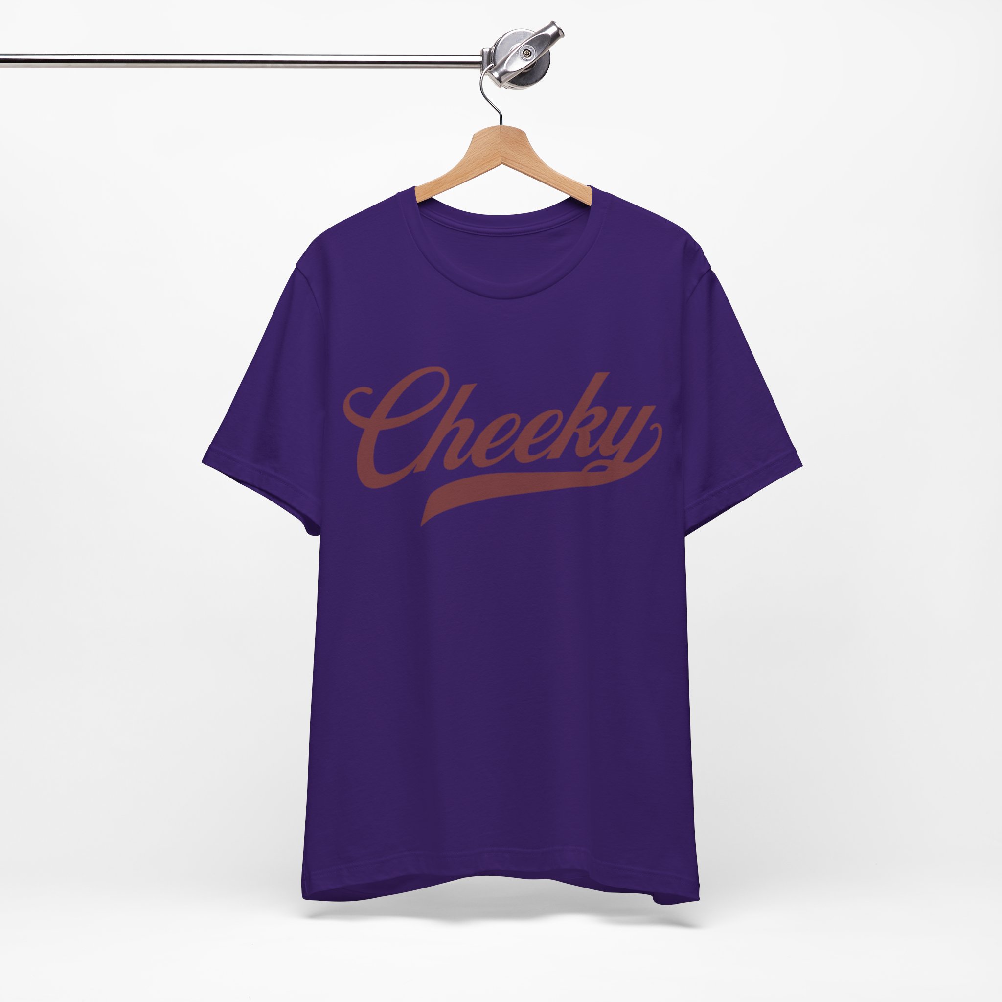 maroon logo cheeky tee comfortable unisex jersey tee maroon logo cheeky tee comfortable unisex jersey tee