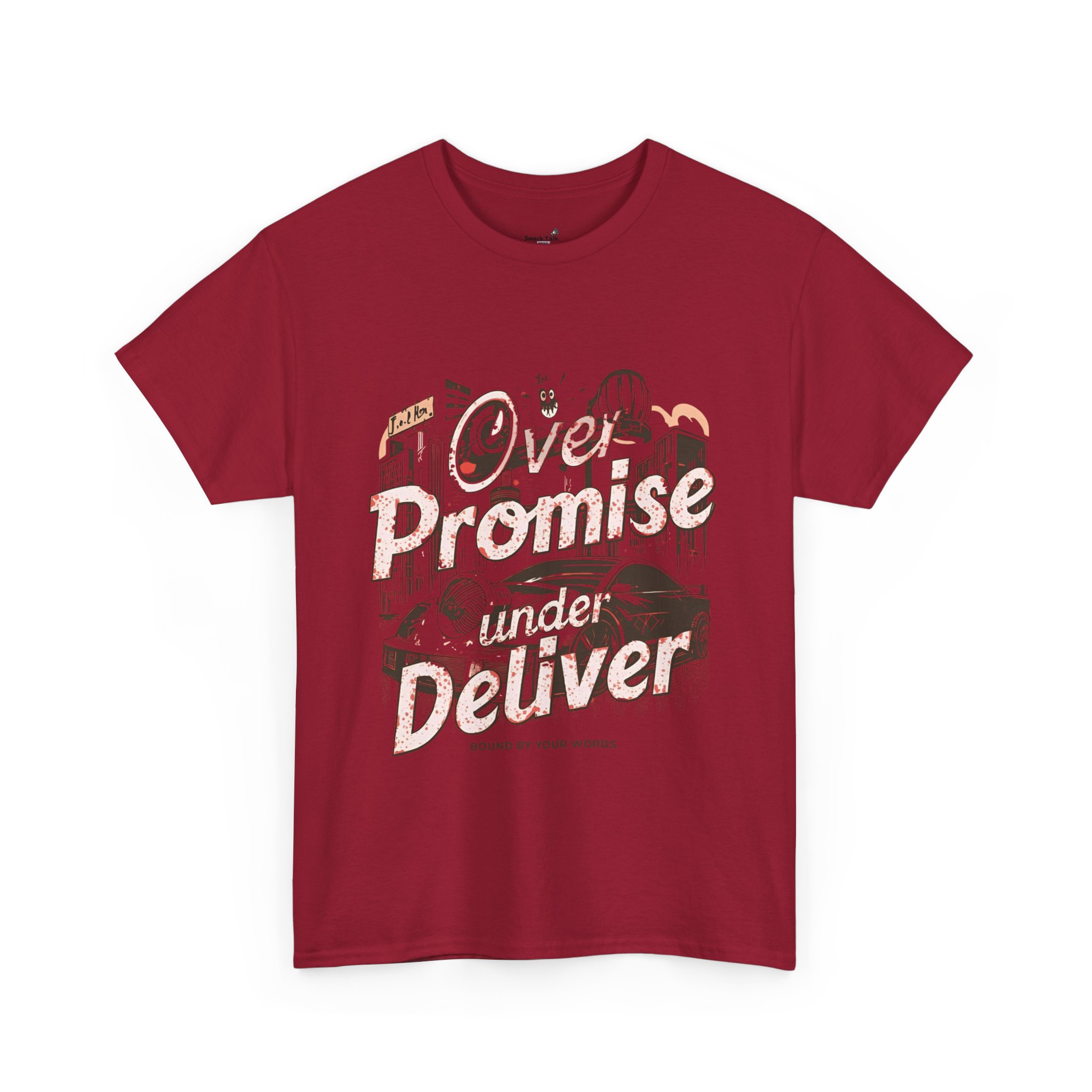 graphic tee over promise under deliver graphic tee over promise under deliver