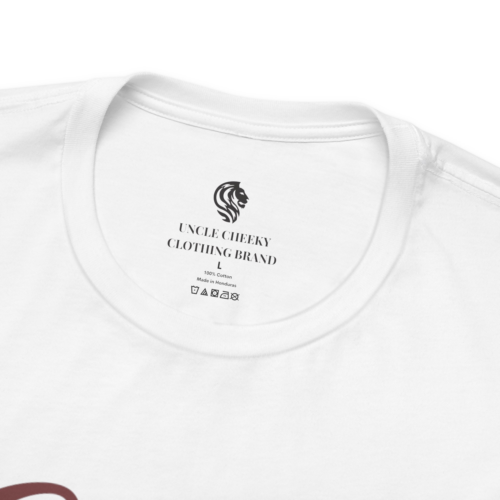 maroon logo cheeky tee comfortable unisex jersey tee maroon logo cheeky tee comfortable unisex jersey tee