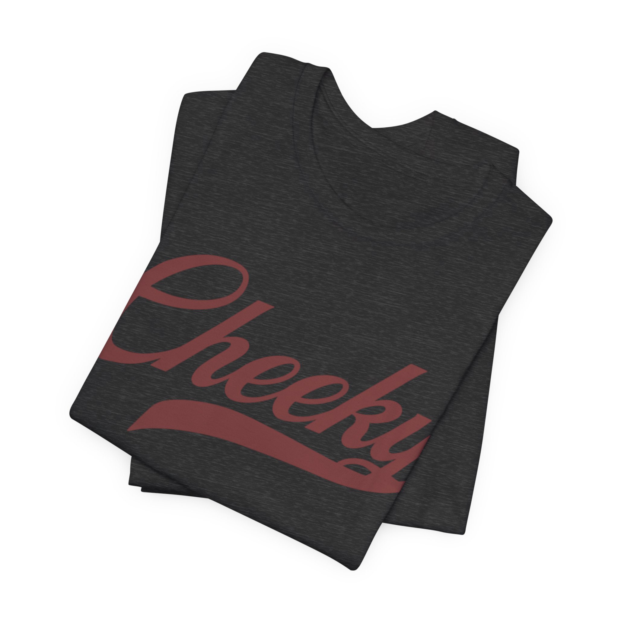 maroon logo cheeky tee comfortable unisex jersey tee maroon logo cheeky tee comfortable unisex jersey tee
