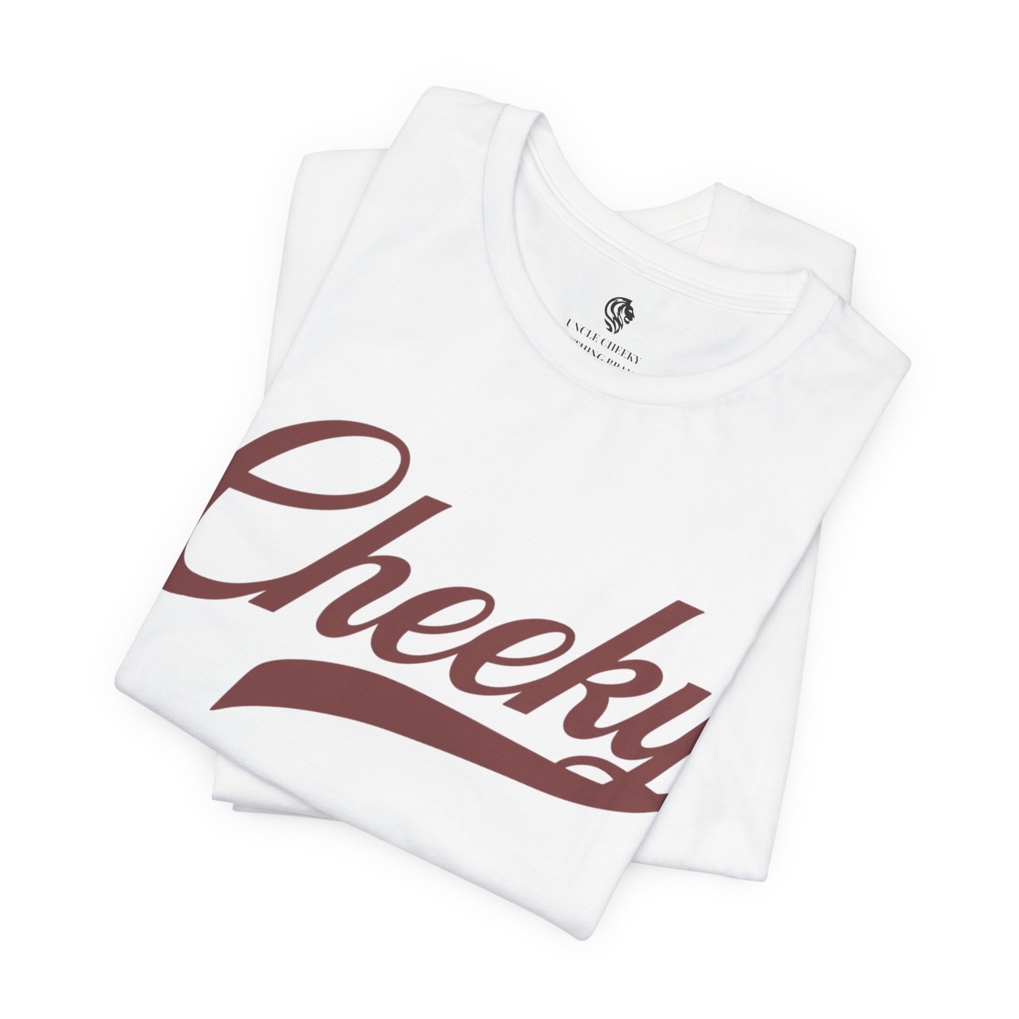 maroon logo cheeky tee comfortable unisex jersey tee maroon logo cheeky tee comfortable unisex jersey tee
