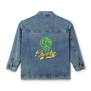 cheeky women's denim jacket, trendy jean jacket